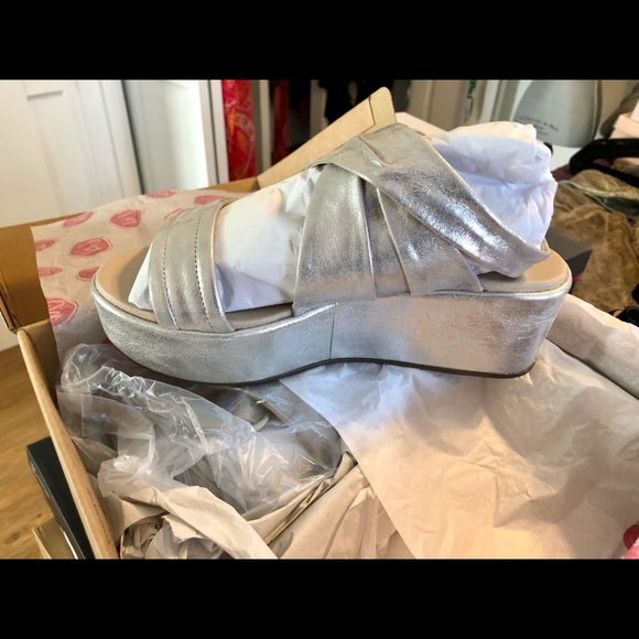 Matisse Starline Platform Sandal Silver - Picture 9 of 11